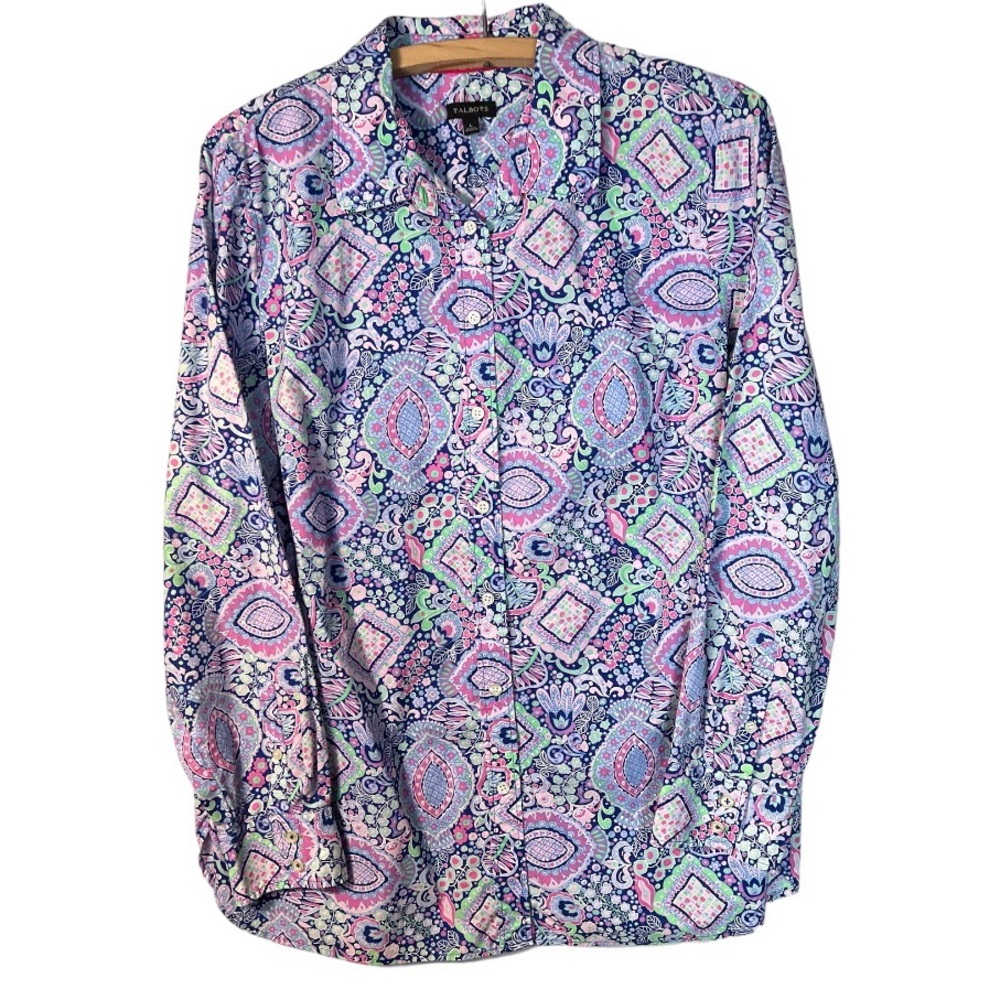 Talbot’s Women’s Cotton Blouse Size Large